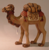 Dolfi Leonardo Krippe Kamel mit Gepäck.