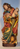 Holzfigur heiliger Markus 30 cm