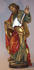 Holzfigur Heiliger Matthias 36 cm