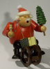 KWO Räuchermann Weihnachtsmann mit Schlitten die Dicken