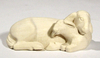 Rowi Krippenfigur Schaf mit Lamm für 13 cm natur